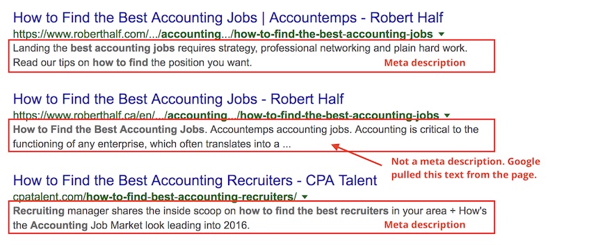 The Meta Description