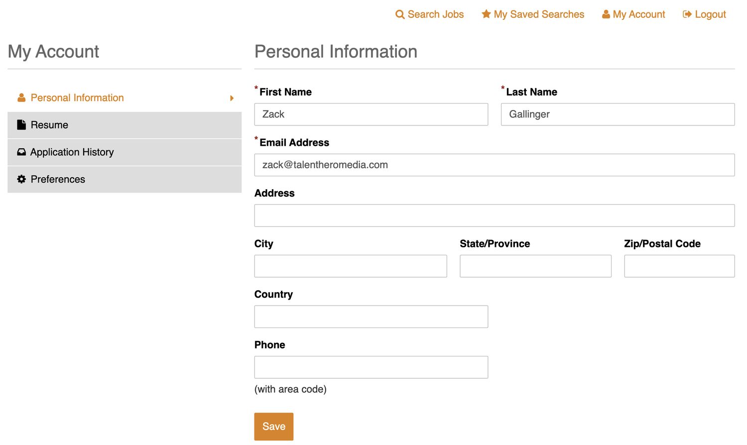 020 candidate portal